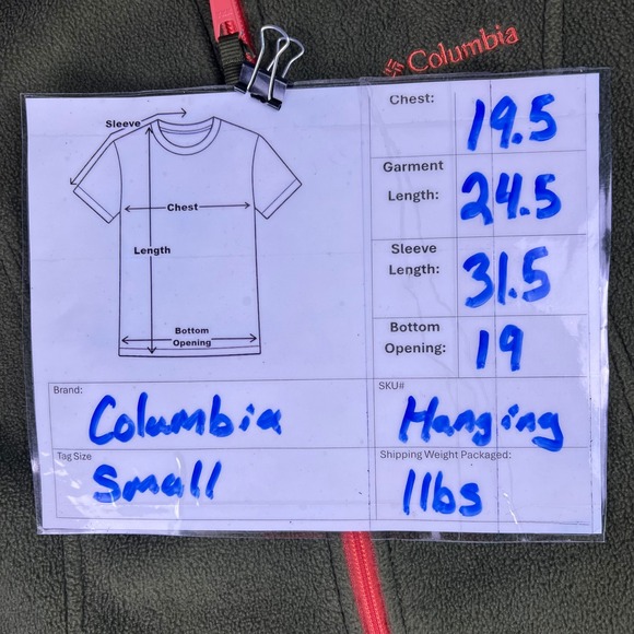 Columbia Fleece Jacket Womens Small Olive Green Full Zip Mock Neck Soft Layering - Picture 5 of 16